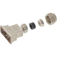 Vỏ Bọc D-Sub 15 Chân Nắp Trên Kim Loại Hóa Nhựa Nhiệt HARTING 09670150539