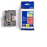 Nhãn in Brother TZe-431 (chữ đen trên nền đỏ 12mm)