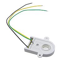 BIVAR SAC-0003-YG LED照明取付アクセサリー 表面積LED LG、円形、大型、黄緑色