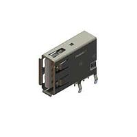 Đầu nối USB Loại A USB Type-A mạ vàng Au góc vuông cách điện PBT màu trắng EDAC 690C104-234-020