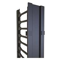 Hammond Manufacturing H1VFM42UBK ケーブルマネージャー 42U 24W H1 垂直フィンガーマネージャー