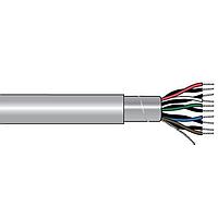 Alpha Wire 2246C SL005 Multi-Conductor Cables 18 AWG, 6 Pair Communication Cable, Shielded, 100 ft  - Slate