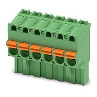 PHOENIX CONTACT 1909757 Plugs 6 Pos 5mm pitch Plug 24-12AWG Spring