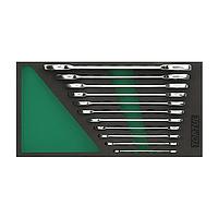 TOPTUL GVA1103 더블 오픈 엔드 렌치 세트 (11pcs)