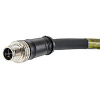 Cáp nguồn M12 hai đầu DE Crdst 4P FEMSrtMale 14AWG 1m Molex 120501-0001