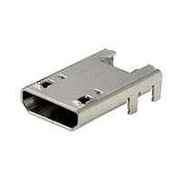 Đầu nối Micro USB Loại B USB 2.0 micro B jack 5 chân Ngang SM Same Sky (formerly CUI Devices) UJ2-MIBH-4-SMT-TR