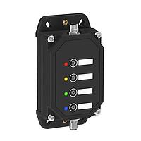 Bộ Điều Khiển Cảm Ứng IO-Link Hộp Điều Khiển Ánh Sáng, 4 Ngõ Ra Không Dây 900MHz, 18-30 VDC, Mô-đun Điều Khiển 4 Cảm Ứng Banner Engineering LCA130T4KQ