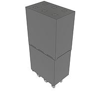 Samtec ESW-103-33-L-D スタックスルー .100インチ エレベーテッド ソケット ストリップ