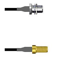 Amphenol Custom Cable Q-1T0710003060i RF Cable Assemblies N-SJB/SMA-SJ G174 60I