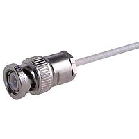 HUBER+SUHNER 11_BNC-50-2-2/133_NE ຕູ້ຕໍ່ RF / ຕູ້ຕໍ່ Coaxial ປຸ່ມສາຍ BNC ຕົວຜູ້ຊາຍຕົວແຈ້ງ (m)