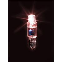 JKL Components LE-0504-01R ໄຟແສງ LED ສີແດງ 630nm 12V ຖົງຖີ່ງ Wedge Base LED Lamp