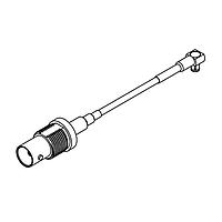 Molex 89762-6990 RF Cable Assemblies CA BNC J ST BLKH/ MCX P RA 75 OHM/ RG179