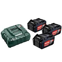 Bộ 3 pin Lion 4 Ah METABO BASIC SET 3 X 4.0 AH (4 Ah)