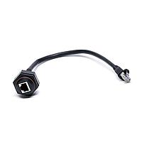 Molex 1300550010 Ethernet Cables / Networking Cables ENET FR/FP PASS 568A SHD 30.5