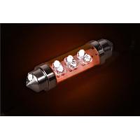 JKL Components LE-0603-04R Multi-Chip Based LEDs Red 630nm 24V Festoon LED Lamp