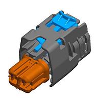 Đầu nối 3 chiều cái Dòng GTS SensoMate Màu đen CONN Aptiv 35023661