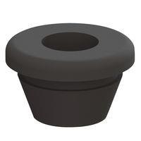 Ống luồn dây nhanh, lỗ, linh hoạt, màu đen, lỗ 0.47 inch Essentra Components QFG-16222