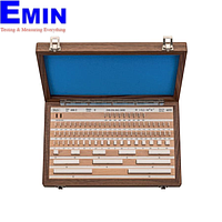 Mahr 4800039DKS Rectangular Gage Block Set made of Ceramic (tolerance class 1, 409 C)