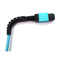 Amphenol Fiber Optics 943-99695-10050 광섬유 케이블 어셈블리 JumpMPO-Fflexboot12F 3mmOM4rndTypeB