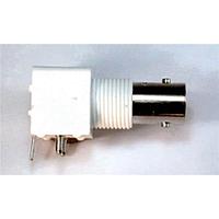 Bomar 364A595 PCB Connectors BNC R/A PC JACK,STD PROF WHT