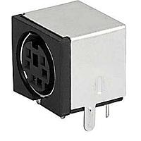 Đầu nối DIN SOCKET 6 chân gắn bảng mạch PCB Schurter 4850.2610