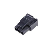 Molex 43645-0308 Receptacle Housing MICROFIT 3.0 RECEPT SGL ROW 3P GW