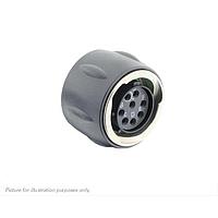 Eaton Souriau-Sunbank UTGX612E8SX Plugs Plug, without backshell, with 8 female solder contacts, IP68/69K in unmated conditions, keying X
