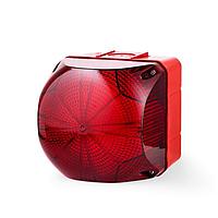 Đèn báo LED cố định / nhấp nháy QDS Đèn báo LED cố định/nhấp nháy 24 V AC/DC đỏ, đỏ (RAL 3000) Auer Signal 874162405