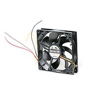 Quạt Hướng Trục DC, 120x120x25mm, 12VDC, Dòng Im Lặng, Không Rãnh, Cảm Biến Tốc Độ, Điều Chỉnh Tần Số PWM Sanyo Denki 9S1212P4F011