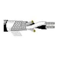 Dây âm thanh, an ninh và báo động 20AWG 2 lõi có lớp chắn 1000ft hộp màu đen Belden 8412 010U1000