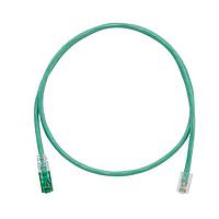 Panduit UTPKCH7GR Cat 5e Keyed Copper Patch Cord, Cat 5e, Green U