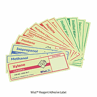 DaiHan DH.Lab3001 Wisd® 試薬用接着ラベル、酢酸用、オレンジ