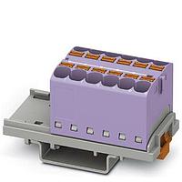 PHOENIX CONTACT 3273696 Push-In Distribution Block PTFIX 12X4-NS35A VT