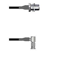 Amphenol Custom Cable Q-1T05G0003024i RF Cable Assemblies N-SJB/HDBNC-RP G174 24I