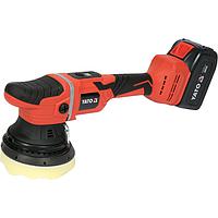 Máy đánh bóng lệch tâm  kèm phớt không chổi than YATO YT-82924 (2100–5000 min⁻¹)