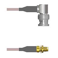Amphenol Custom Cable Q-0F031000H060i RF Cable Assemblies BNC-RP/SMA-SJB G142 60I