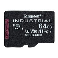 Thẻ MicroSD 64GB microSDHC Công nghiệp C10 A1 pSLC Không bao gồm Bộ chuyển đổi SD Kingston SDCIT2/64GBCP