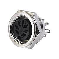 Đầu nối 3 8 vị trí, ổ cắm, dọc, gắn bảng, có chắn, đầu nối tròn DIN tiêu chuẩn Same Sky (formerly CUI Devices) SD-70LS