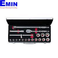 Bộ Khẩu KTC TB415W (1/2",19 chi tiết)