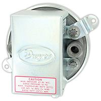 Dwyer 1910-00 Compact Low Differential Pressure Switch, 0.07-20 inH2O, UL/CE/CSA/FM (Differential, 0.15 inH₂O, NPT Female, 1/8 in)