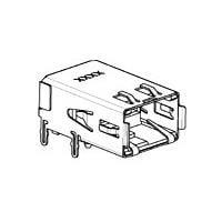 Đầu nối I/O RECPT, HSSDC2, SỢI QUANG, TRÊN BĂNG AMP Connectors - TE Connectivity 1888372-1