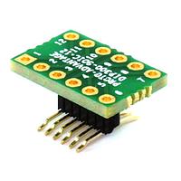 Đế cắm DIP DIP-12 (rộng 0.3", bước chân 0.1") sang Adapter SOIC-12 Wide (bước chân 1.27mm, thân 300 mil) Chip Quik DIP300-SOIC-12W