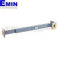 Fairview  FMWCP1020 10 dB WR-75 Directional Waveguide Broadwall Coupler With Square Cover Flange and E-Plane Coupled Port from 10 GHz to 15 GHz