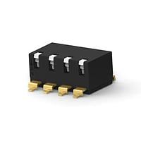 Công tắc DIP E STACK PIANO 4P G Ống niêm phong ngắn PD ON P&B 2-2319764-2