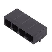 Molex 43223-6107 Ganged JK RA UNSHLDED 6/6/4 ບໍ່ມີຂອບ ganged
