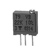 Vishay Sfernice T9XA221KT20 トリマ抵抗器 - マルチターン T9 XA 220U 10% TU e3