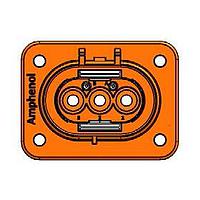 Đầu nối ổ cắm 3 cực 4.0mm Khóa A Amphenol Industrial ELR3A02