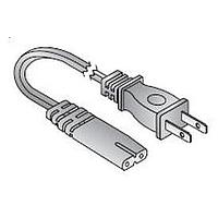 Dây Nguồn AC 10' 2Dây 18AWG Màu Đen Kobiconn 173-21114-E