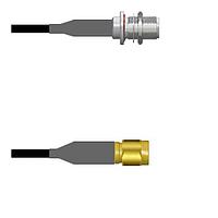 Amphenol Custom Cable Q-1X0690008007i RF Cable Assemblies N-SJB/SMA-SP RG58 7I