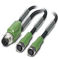 PHOENIX CONTACT 1671357 Sensor Cables / Actuator Cables SAC-3P-M12Y/ 2X1,5-PUR/M 8FS